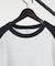 【JEMORGAN /ジェーイーモーガン 】ワッフルラグランスリーブ７分袖Tシャ
