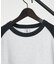 【JEMORGAN /ジェーイーモーガン 】ワッフルラグランスリーブ７分袖Tシャ