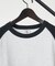 【JEMORGAN /ジェーイーモーガン 】ワッフルラグランスリーブ７分袖Tシャ