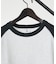 【JEMORGAN /ジェーイーモーガン 】ワッフルラグランスリーブ７分袖Tシャ