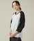 【JEMORGAN /ジェーイーモーガン 】ワッフルラグランスリーブ７分袖Tシャ