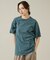 【JEMORGAN / ジェーイーモーガン】16/-天竺ピグメント半袖Tシャツ/