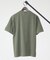 【JEMORGAN / ジェーイーモーガン】ピグメント半袖ヘンリーネックtシャツ