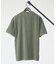 【JEMORGAN / ジェーイーモーガン】ピグメント半袖ヘンリーネックtシャツ
