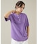 【JEMORGAN / ジェーイーモーガン】ピグメント半袖ヘンリーネックtシャツ