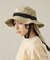 【POLeR/ポーラー】SUNGUARD SURF HAT/サンガード付ハット