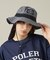 【POLeR/ポーラー】2WAY DRAW+SUNGUARD BRIM HAT