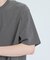 コットンポンチ マイクロボーダー Tシャツ / オーバーサイズ