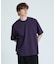 コットンポンチ マイクロボーダー Tシャツ / オーバーサイズ