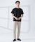 【SMART CLOSET】シルケット天竺 クルーネック 半袖Tシャツ / 接触