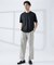 【SMART CLOSET】シルケット天竺 クルーネック 半袖Tシャツ / 接触