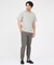 【SMART CLOSET】シルケット天竺 クルーネック 半袖Tシャツ / 接触