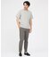 【SMART CLOSET】シルケット天竺 クルーネック 半袖Tシャツ / 接触