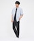 【SMART CLOSET】シルケット天竺 クルーネック 半袖Tシャツ / 接触