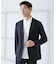 【SMART CLOSET】シルケット天竺 ボタンダウン半袖ポロシャツ / 接触