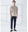 【SMART CLOSET】シルケット天竺 ボタンダウン半袖ポロシャツ / 接触