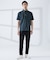 【SMART CLOSET】シルケット天竺 ボタンダウン半袖ポロシャツ / 接触