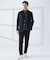 【SMART CLOSET】シルケット天竺 ボタンダウン半袖ポロシャツ / 接触