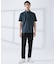 【SMART CLOSET】シルケット天竺 ボタンダウン半袖ポロシャツ / 接触