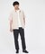 【SMART CLOSET】シルケット天竺 ワイドリブ Tシャツ / 接触冷感