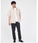 【SMART CLOSET】シルケット天竺 ワイドリブ Tシャツ / 接触冷感