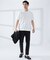 【SMART CLOSET】シルケット天竺 ワイドリブ Tシャツ / 接触冷感