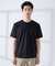 【SMART CLOSET】シルケット天竺 ワイドリブ Tシャツ / 接触冷感