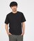 【SMART CLOSET】シルケット天竺 ワイドリブ Tシャツ / 接触冷感