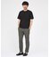 【SMART CLOSET】シルケット天竺 ワイドリブ Tシャツ / 接触冷感