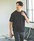 【SMART CLOSET】シルケット天竺 ワイドリブ Tシャツ / 接触冷感