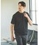 【SMART CLOSET】シルケット天竺 ワイドリブ Tシャツ / 接触冷感