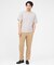【SMART CLOSET】シルケット天竺 ワイドリブ Tシャツ / 接触冷感