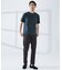 【SMART CLOSET】シルケット天竺 ワイドリブ Tシャツ / 接触冷感