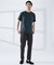 【SMART CLOSET】シルケット天竺 ワイドリブ Tシャツ / 接触冷感