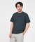 【SMART CLOSET】シルケット天竺 ワイドリブ Tシャツ / 接触冷感