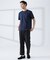 【SMART CLOSET】シルケット天竺 ワイドリブ Tシャツ / 接触冷感