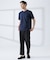 【SMART CLOSET】シルケット天竺 ワイドリブ Tシャツ / 接触冷感