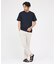 【SMART CLOSET】シルケット天竺 ワイドリブ Tシャツ / 接触冷感
