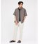 【SMART CLOSET】シルケット天竺 ワイドリブ Tシャツ / 接触冷感