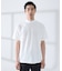 【SMART CLOSET/WEB限定】シルケット天竺 モックネック Tシャツ