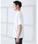 【SMART CLOSET/WEB限定】シルケット天竺 モックネック Tシャツ