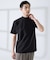 【SMART CLOSET/WEB限定】シルケット天竺 モックネック Tシャツ