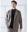 【SMART CLOSET/WEB限定】シルケット天竺 モックネック Tシャツ