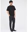 【SMART CLOSET/WEB限定】シルケット天竺 モックネック Tシャツ