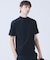【SMART CLOSET/WEB限定】シルケット天竺 モックネック Tシャツ