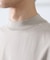 【SMART CLOSET/WEB限定】シルケット天竺 モックネック Tシャツ
