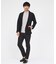 【SMART CLOSET/WEB限定】シルケット天竺 モックネック Tシャツ