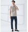 【SMART CLOSET/WEB限定】シルケット天竺 モックネック Tシャツ