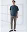 【SMART CLOSET/WEB限定】シルケット天竺 モックネック Tシャツ