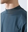 【SMART CLOSET/WEB限定】シルケット天竺 モックネック Tシャツ